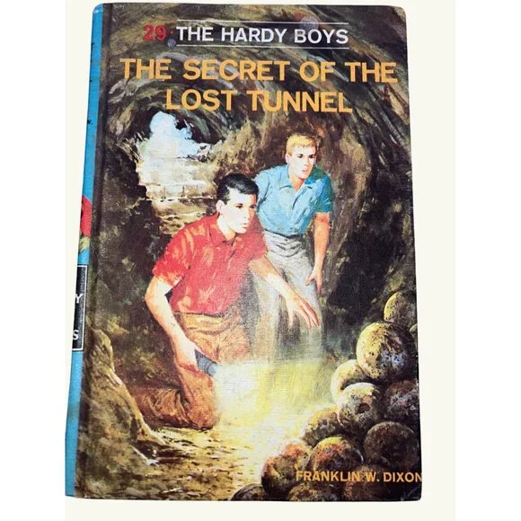 The Hardy Boys Series: The Secret Of The Lost Tunnel Number 29 Vintage - Picture 11 of 16